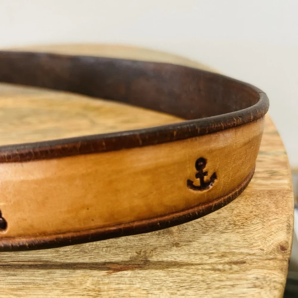 USS Independence Belt Handcrafted By William E Potts USA Men's 48-52